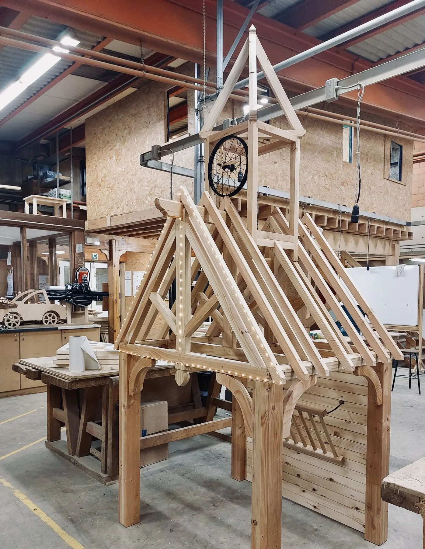 Ossature bois Paillettes